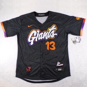 Nike SF Giants 2025 City Connect Limited Jersey Men's L #13 Custom Name